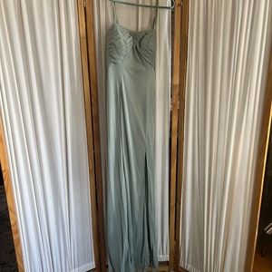 Azazie Agave Bridesmaids Dress
